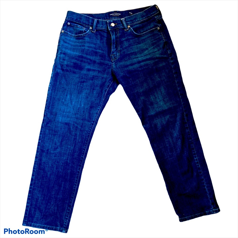 Lucky Brand 221 Straight Leg Jeans Dark Wash